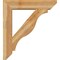 Ekena Millwork Funston Slat Rough Sawn Bracket w/ Offset Brace, Western Red Cedar, 8"W x 36"D x 40"H BKT0806X36X40FST06RWR - alternate 4